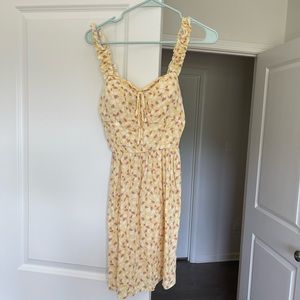 Yellow summer dress